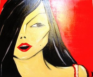 FEMME ROUGE N&deg;6